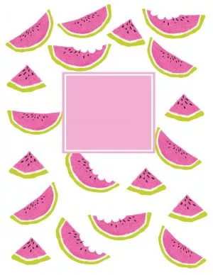 cute watermelon wallpaper