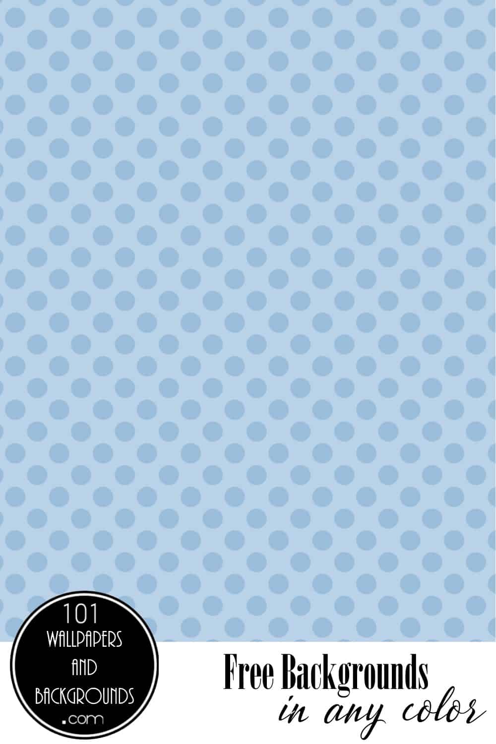 FREE Polka Dot Background Maker | Any Color Available