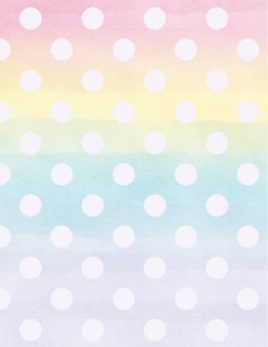 pastel polka dot background