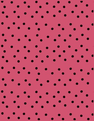 red and black polka dot background