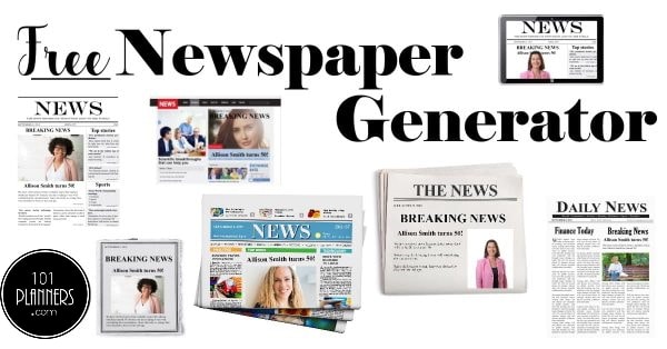 free newspaper generator