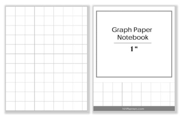 1 Inch Graph Paper
