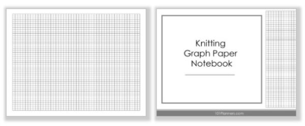 knitting graph paper