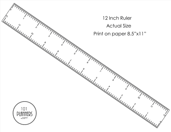 12-inch ruler