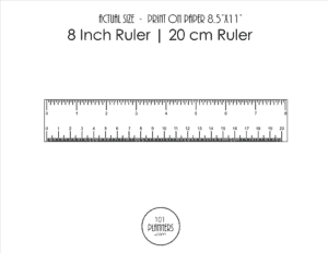 printable ruler inches and cm
