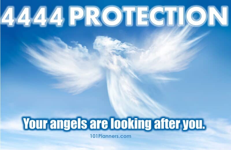 Angel number 4444