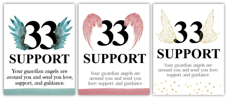 angel number chart 33