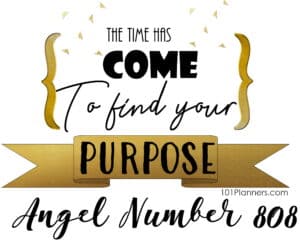 808 angel number - your purpose