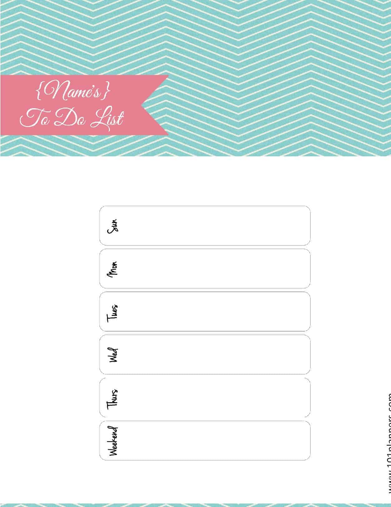 free printable to do list print or use online access from anywhere