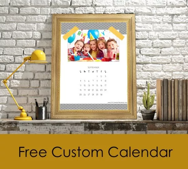Free photo calendar maker