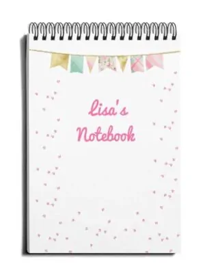 pretty DIY cover for notebook