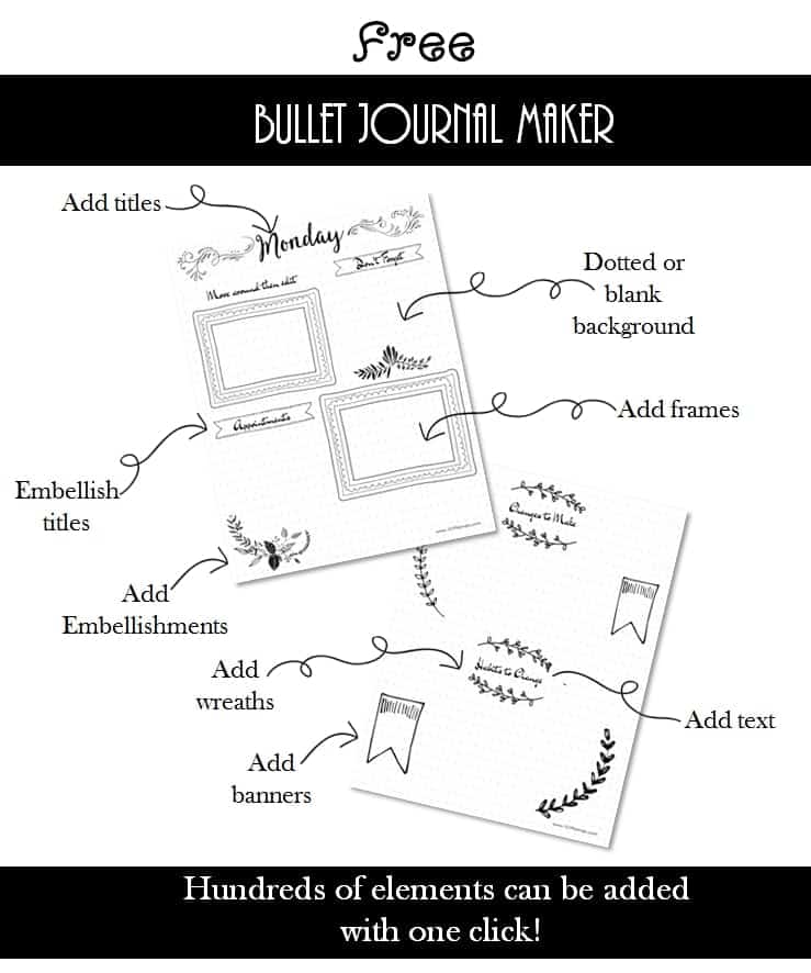 bullet journal maker