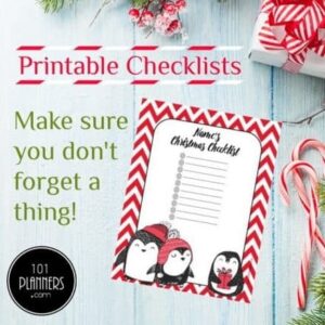 Christmas Potluck List Template from www.101planners.com