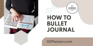 How to bullet journal