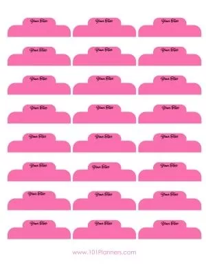 pink dividers for binders