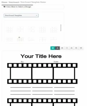 How to select a template