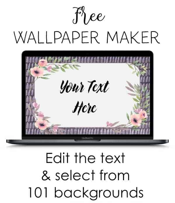 Free Wallpaper Maker | Customize Online | No Registration Required