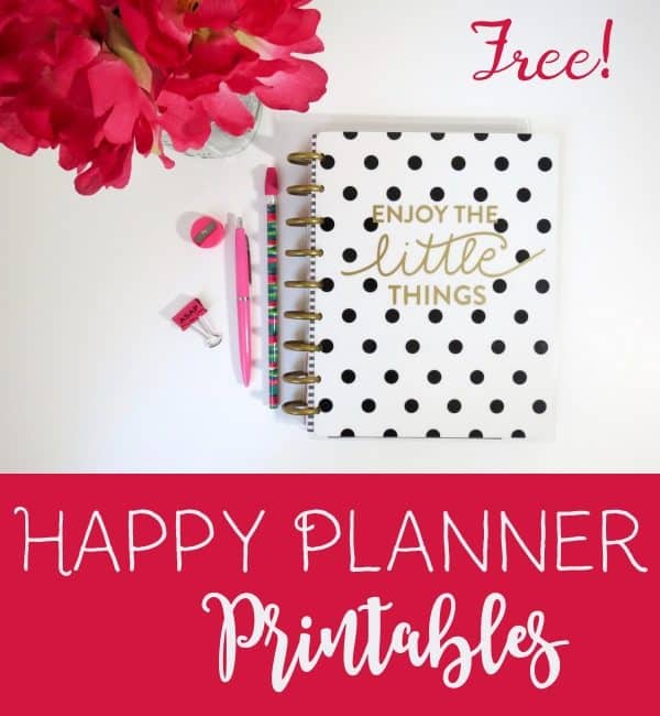 Free Happy Planner Printables Customize Online Print At Home