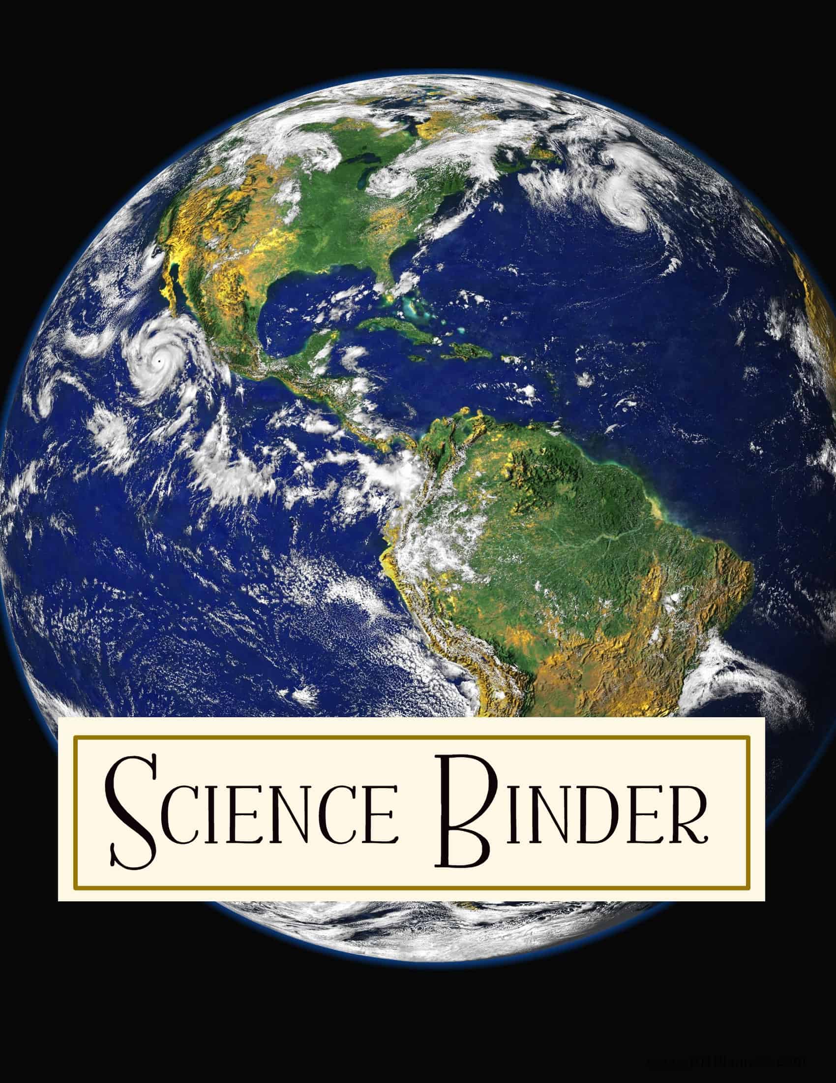 Free Science Binder Cover Customize Online & Print at Home
