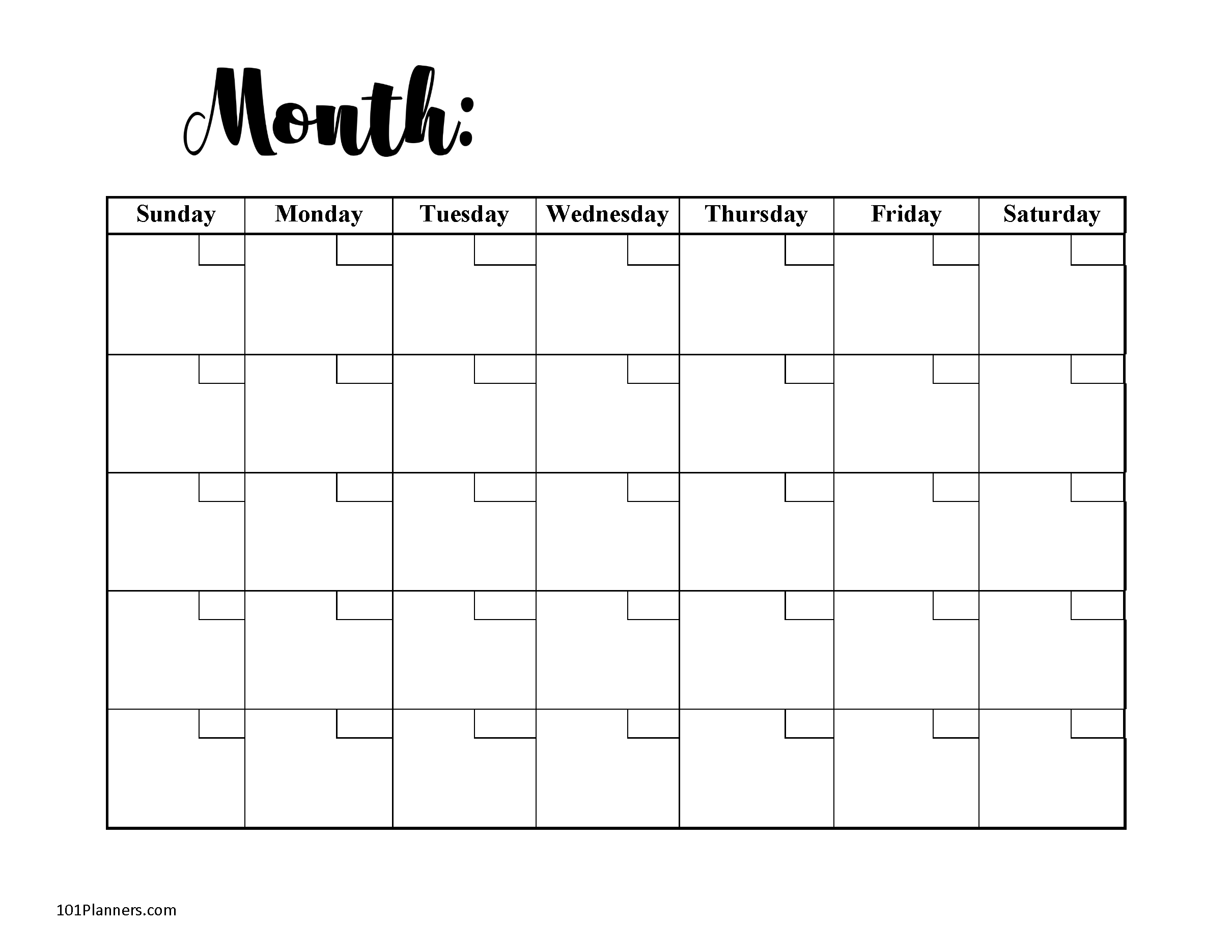 blank one month calendar Off 21% - www.gmcanantnag.net With Blank One Month Calendar Template
