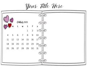 Cute calendar