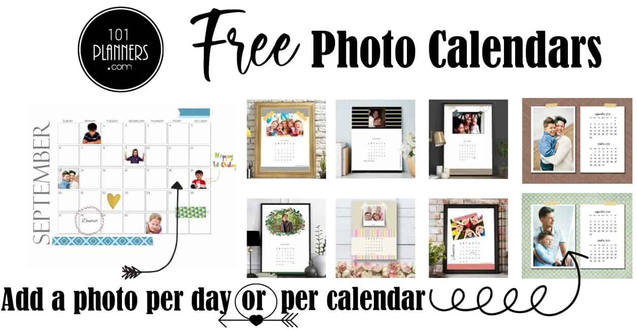 Free Photo Calendar Creator | Create Online & Print At Home