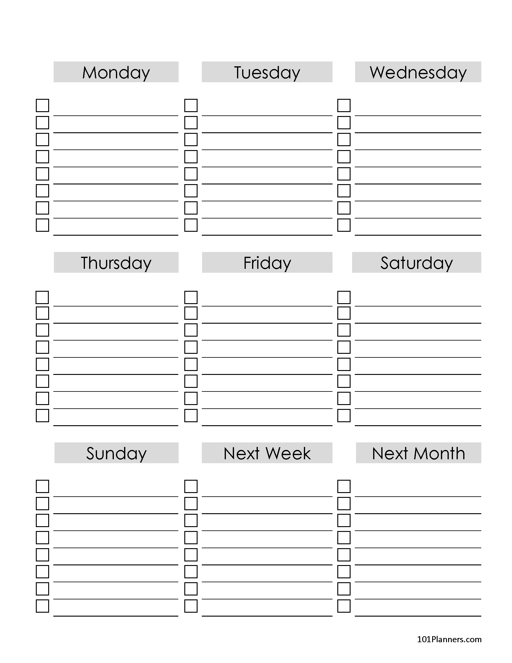 FREE Checklist Template Word Within Blank Checklist Template Word