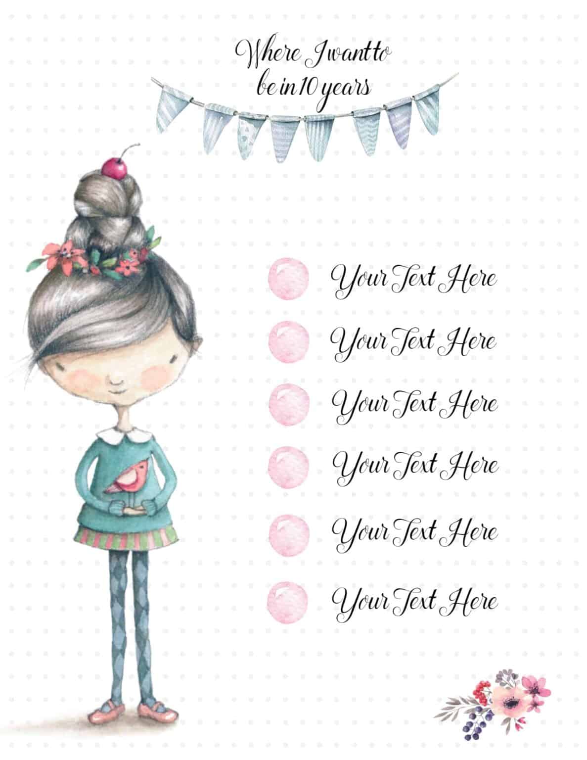 Free Bullet Journal Printables Customize Online for Any Planner Size