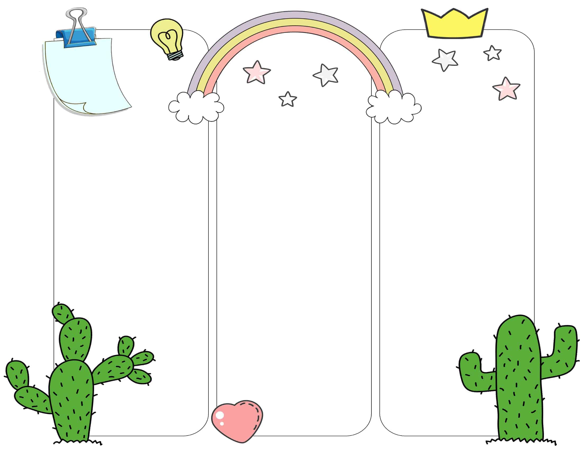 FREE adorable DIY cute planners and planner stickers