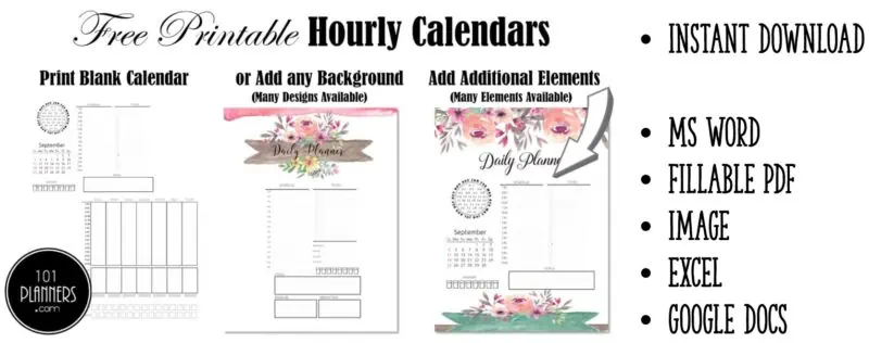 Free Weekly Planner Templates In Microsoft Word And Google Docs