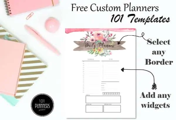 daily planner templates