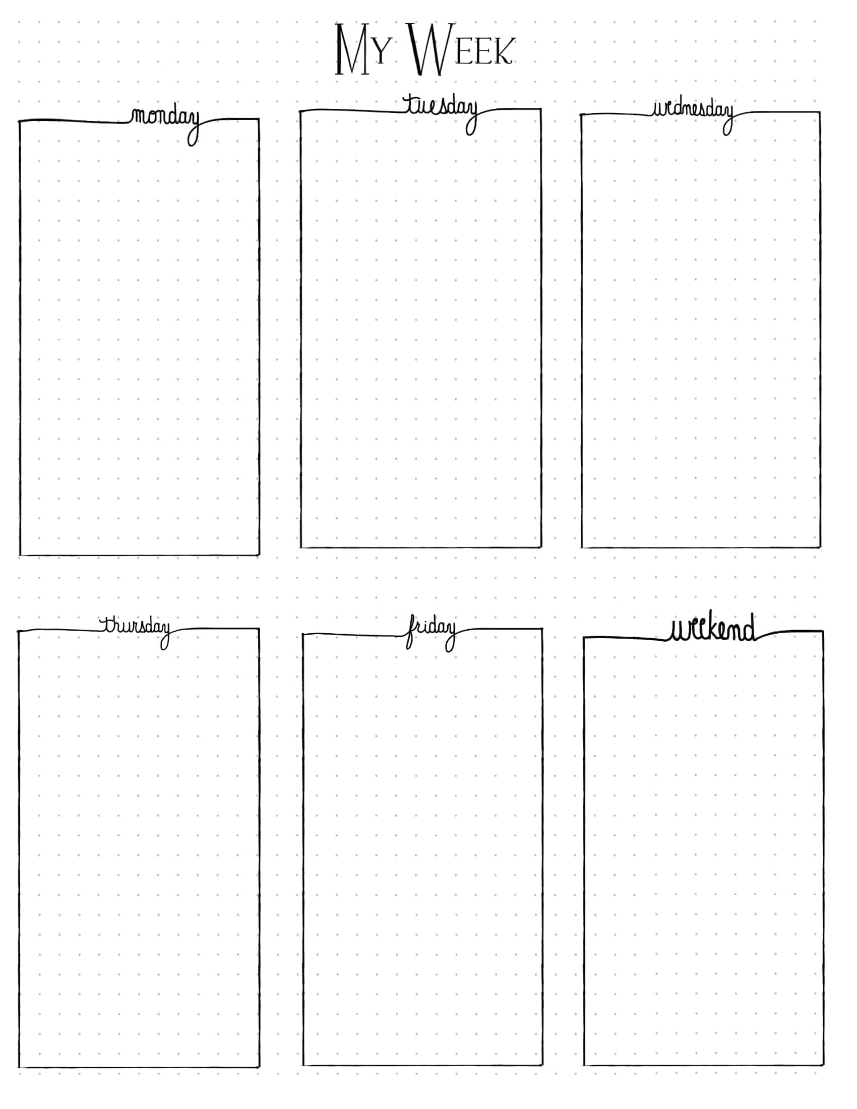 free-printable-bullet-journal-weekly-spread-customize-then-print