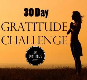 30 Day Gratitude Challenge