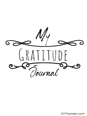 Gratitude Journal Cover