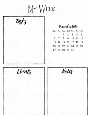 Tasks - Events - Notes