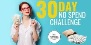 30 Day No Spend Challenge