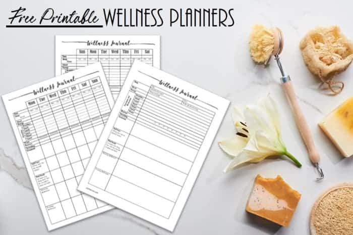 FREE Printable and Customizable Wellness Planner