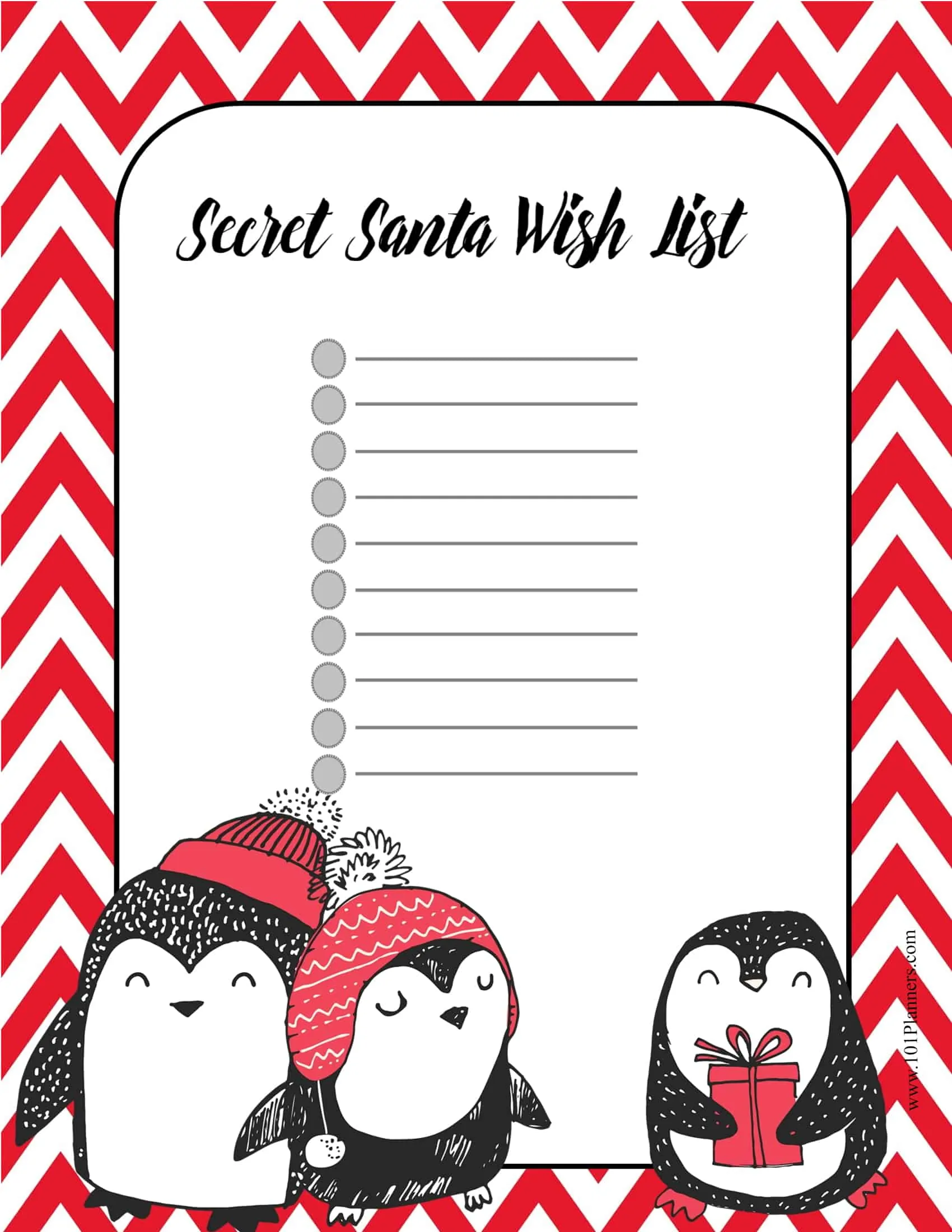 Free editable Secret Santa form template free-editable-secret-santa-form-template