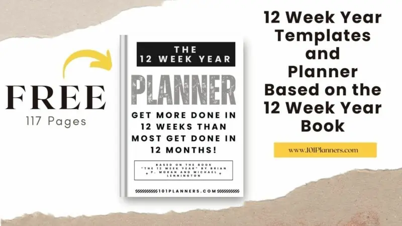 12 week year templates