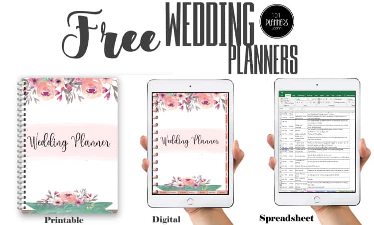 FREE Digital or Printable Wedding Planner