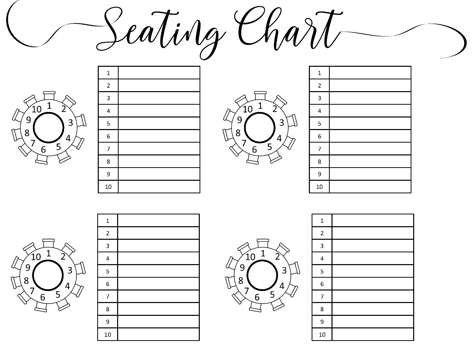 Party Seating Chart Printable Seating Chart Custom Seating Chart Printable Wedding Reception Sign Wedding Seating Chart Digital