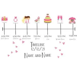 Wedding Timeline