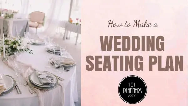 Wedding seating chart