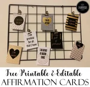 affirmation cards