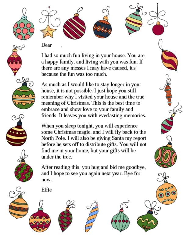 free-editable-elf-on-the-shelf-letter-template-elf-notes for Free Printable Elf On The Shelf Goodbye Letter Template FREE Editable Elf on the Shelf Letter Template & Elf Notes for Free Printable Elf On The Shelf Goodbye Letter Template