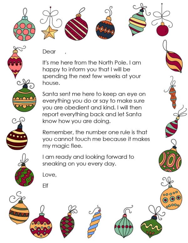 free-editable-elf-on-the-shelf-letter-template-elf-notes for Elf On The Shelf Letter Template Free Printable Pdf FREE Editable Elf on the Shelf Letter Template & Elf Notes for Elf On The Shelf Letter Template Free Printable Pdf