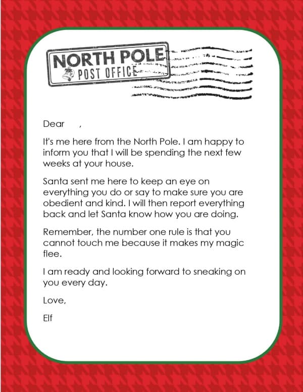 free-editable-elf-on-the-shelf-letter-template-elf-notes for Free Printable Elf On The Shelf Bad Behavior Letter FREE Editable Elf on the Shelf Letter Template & Elf Notes for Free Printable Elf On The Shelf Bad Behavior Letter