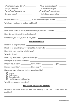 Bf Application Form - page 2
