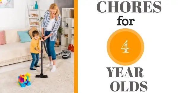 Chores for 4 Year Olds