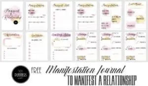 Free Manifestation Journal to Manifest a Relationship